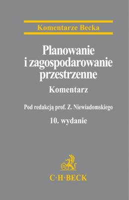 Okładka książki Planowanie i zagospodarowanie przestrzenne Komentarz