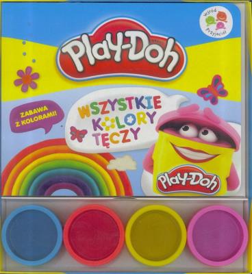 Okładka książki Play-Doh. Wszystkie kolory tęczy
