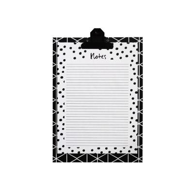 Opakowanie Podkładka z klipsem A4 z notesem Trójkąty