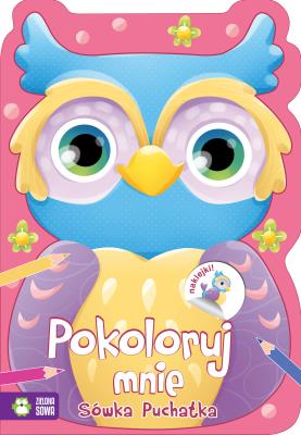 Okładka książki Pokoloruj mnie Sówka Puchatka