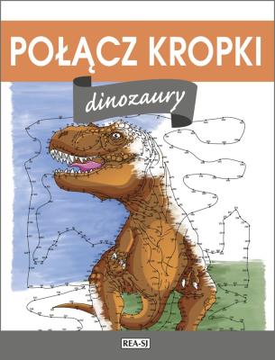 Okładka książki Połącz kropki. Dinozaury