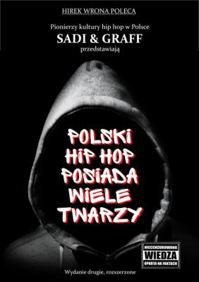 Okładka książki Polski hip hop posiada wiele twarzy