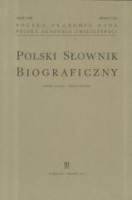Polski Słownik Biograficzny z.212 T.52/1. Autor: praca zbiorowa. SmakLiter.pl Okładka książki Polski Słownik Biograficzny z.212 T.52/1