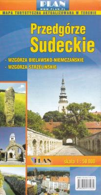Okładka książki Przedgórze Sudeckie, 1:50 000