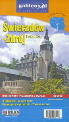 Okładka książki Przewodnik ilust. z mapami -Świeradów-Zdrój w.2018