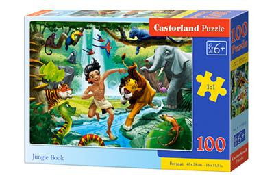 Opakowanie Puzzle 100 Jungle Book CASTOR