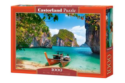 Puzzle 1000 KoPhi Phi Le Thailand. Wydawca: Castorland. SmakLiter.pl Opakowanie Puzzle 1000 KoPhi Phi Le Thailand