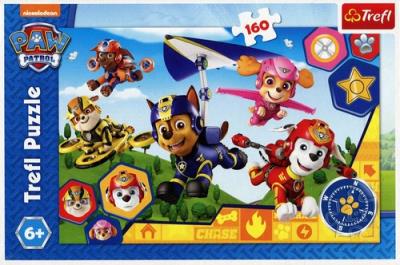 Opakowanie Puzzle 160 Psi Patrol Gotowi do pomocy
