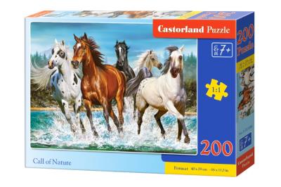 Puzzle 200 Call of Nature CASTOR. Wydawca: Castorland. SmakLiter.pl Opakowanie Puzzle 200 Call of Nature CASTOR
