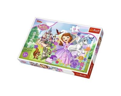 Opakowanie Puzzle 24 Maxi Kolorowy świat Zosi Jej Wysokość Zosia