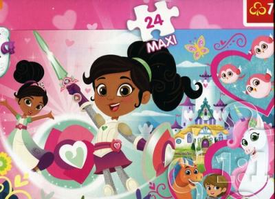 Opakowanie Puzzle 24 Maxi Nieustraszona księżniczka Nella