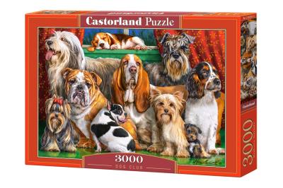 Opakowanie Puzzle 3000 Dog Club