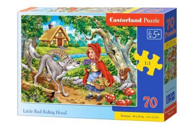 Opakowanie Puzzle 70 Little Red Riding Hood CASTOR