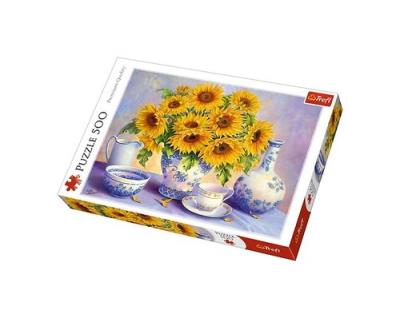 Opakowanie Puzzle Słoneczniki 500