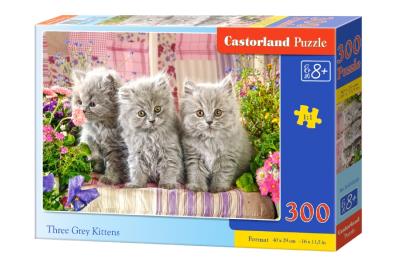 Opakowanie Puzzle Three Grey Kittens 300
