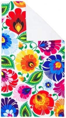 Opakowanie Ręcznik - łowicki biały 30x50 cm FOLKSTAR