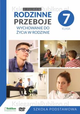 Rodzinne przeboje - filmy do WDŻ dla 7 klasy szkoły podstawowej. Autor: praca zbiorowa. SmakLiter.pl Okładka książki Rodzinne przeboje - filmy do WDŻ dla 7 klasy szkoły podstawowej