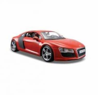 Opakowanie Samochód Audi R8 czarny mat skala 1:24