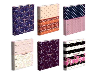 Okładka książki Segregator A4 4R/D wkład kratka z przekładkami Marshmallow   AM18233