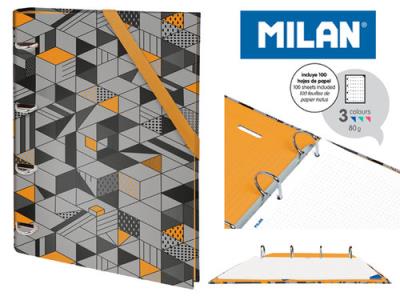Opakowanie Segregator MILAN A4 CUBE w twardej oprawie