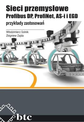 Okładka książki Sieci przemysłowe. Profibus DP, ProfiNet, AS-i...