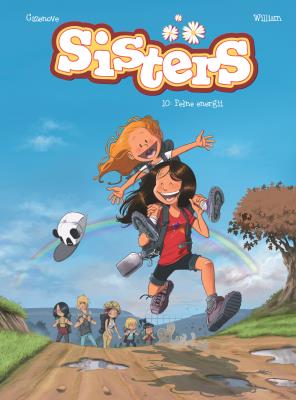 Sisters T.10 Pełne energii. Autor: Christophe Cazenove, William Maury. SmakLiter.pl Okładka książki Sisters T.10 Pełne energii