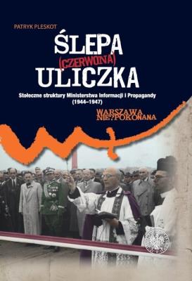 Ślepa (czerwona) uliczka. Autor: Pleskot Patryk. SmakLiter.pl Okładka książki Ślepa (czerwona) uliczka