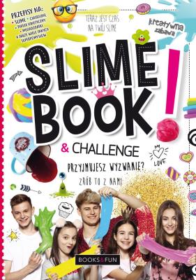 Okładka książki Slime book and challenge

