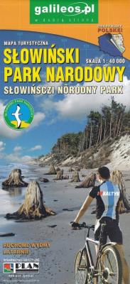 Okładka książki Słowiński Park Narodowy 1:40 000