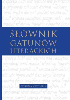 Okładka książki Słownik gatunków literackich