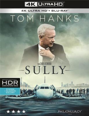 Sully (2 Blu-ray) 4K. Autor: Clint Eastwood. SmakLiter.pl Okładka książki Sully (2 Blu-ray) 4K