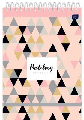 Szkicownik pastel 242x340 80kartek. Wydawca: Noster. SmakLiter.pl Opakowanie Szkicownik pastel 242x340 80kartek