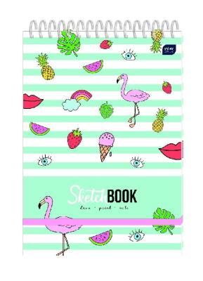 Szkicownik pins 242x340 80kartek. Wydawca: Noster. SmakLiter.pl Opakowanie Szkicownik pins 242x340 80kartek