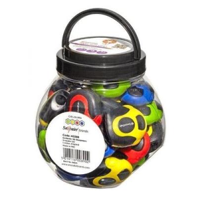 Opakowanie Temperówka Twin Soft Grip pojemnik mix kolorów