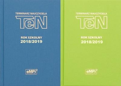 Terminarz nauczyciela 2018/2019 mix kolorów. Wydawca: eMPi2 Mariana Pietraszewskiego. SmakLiter.pl Opakowanie Terminarz nauczyciela 2018/2019 mix kolorów