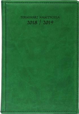 Opakowanie Terminarz nauczyciela A5 2018/2019 zieleń Vivella