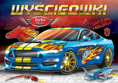 Okładka książki Turbo Moto Wyścigówki