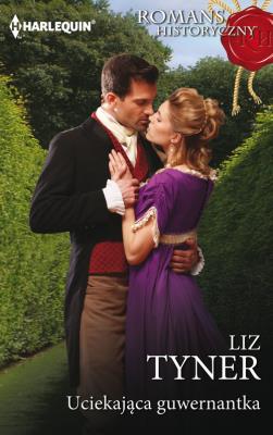 Uciekająca guwernantka. Autor: Tyner Liz. SmakLiter.pl Okładka książki Uciekająca guwernantka