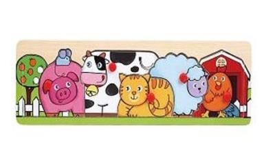 Opakowanie Układanka drewniana farma