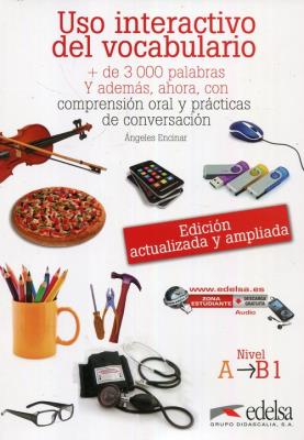 Okładka książki Uso interactivo del vocabulario nivel A-B1