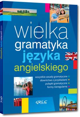 Wielka gramatyka języka angielskiego. Autor: Jacek Paciorek. SmakLiter.pl Okładka książki Wielka gramatyka języka angielskiego