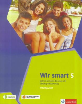 Wir smart 4 Język niemiecki kl.8 Podręcznik+cd. Autor: Motta Giorgio. SmakLiter.pl Okładka książki Wir smart 4 Język niemiecki kl.8 Podręcznik+cd