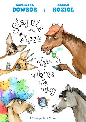 Wojna na miny. Autor: Marcin Kozioł, Dowbor Katarzyna. SmakLiter.pl Okładka książki Wojna na miny