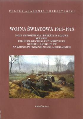 Wojna Światowa 1914-1918. Wydawca: Polska Akademia Umiejętności. SmakLiter.pl Opakowanie Wojna Światowa 1914-1918