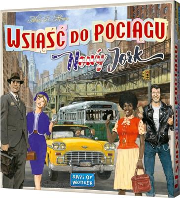 Okładka książki Wsiąść do pociągu: Nowy Jork REBEL