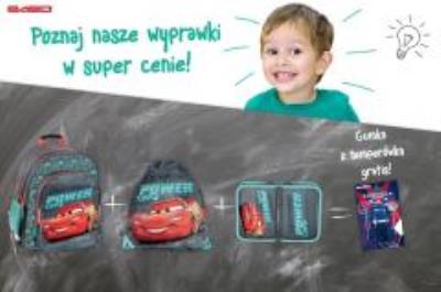 Opakowanie Wyprawka szkolna DCU-090 Cars PASO