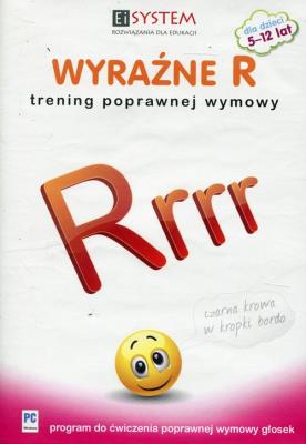 Wyraźne R trening poprawnej wymowy. Autor:   Praca zbiorowa. SmakLiter.pl Okładka książki Wyraźne R trening poprawnej wymowy