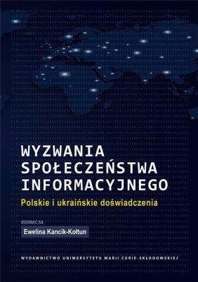 Okładka książki Wyzwania społeczeństwa informacyjnego