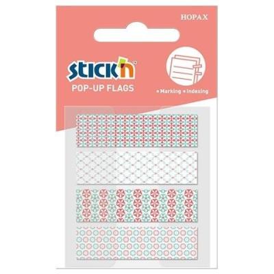 Opakowanie Zakładki indeksujące czerwone 4 wzory