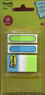 Opakowanie Zakładki indeksujące strzałki Post-it 48 indeksów